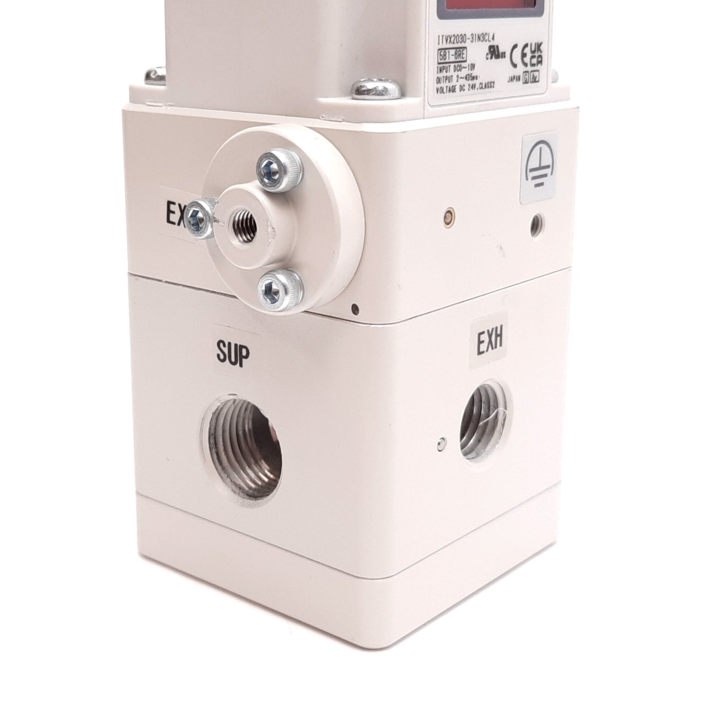 Used SMC ITVX2030-31N3CL4 Electro-Pneumatic Regulator, In: 0-10VDC, Out: 2-435psi