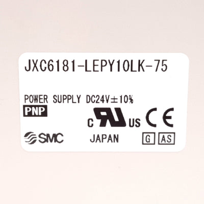 New SMC JXC6181-LEPY10LK-75 Step Motor Motion Actuator Controller, 24VDC