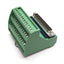 Used Phoenix Contact 2315146 Terminal Block Module, 37-Pin Male D-Sub to Terminals