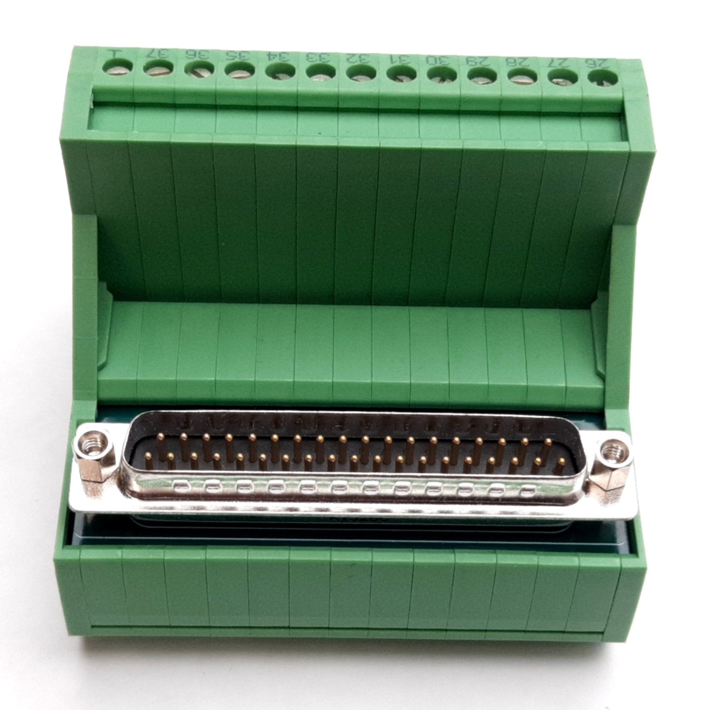 Used Phoenix Contact 2315146 Terminal Block Module, 37-Pin Male D-Sub to Terminals