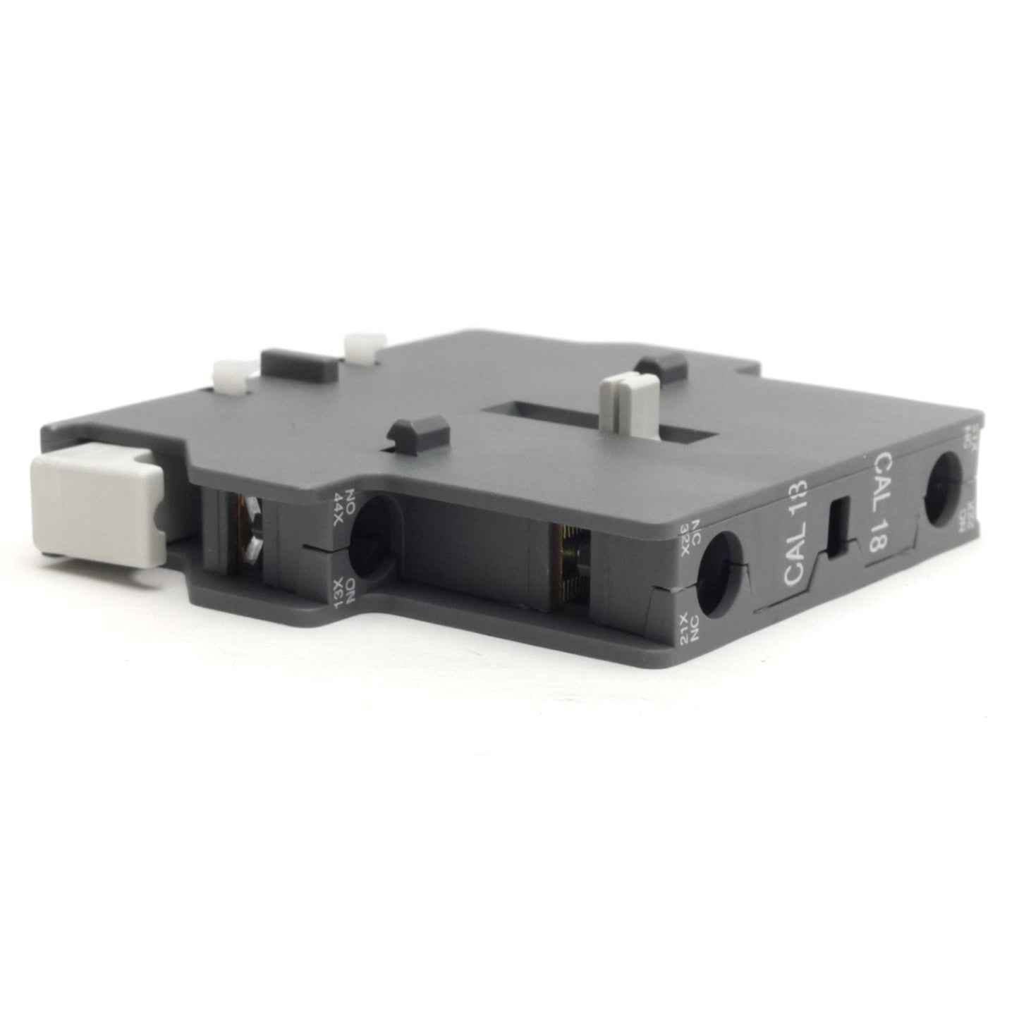 New Lot of 2 ABB CAL18-11 Auxiliary Contact Block, 2 Pole 1NC 1NO, 690VAC 16A