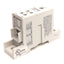 Used Edison EDPB104 Power Distribution Block 1x4 Line/Load, 600V 175A, DIN Rail Mount