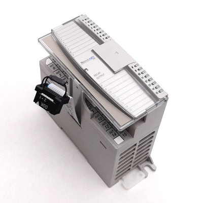 Used Allen Bradley 1762-OW16 Ser A MicroLogix Relay Output Module 16-Pt 240VAC/125VDC