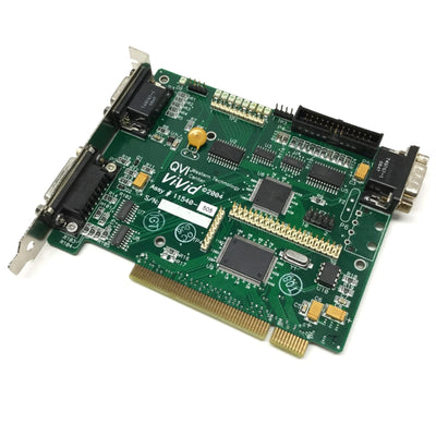 Used QVI 11540-505 ViVid Video Capture PC Card, PCI, 2x DB15 Male 1x DB15 Female