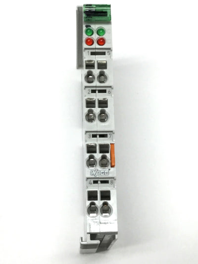 Used Wago 750-461 PT100/RTD Temperature Sensor Module 2/3-Wire 2-Channel Analog Input