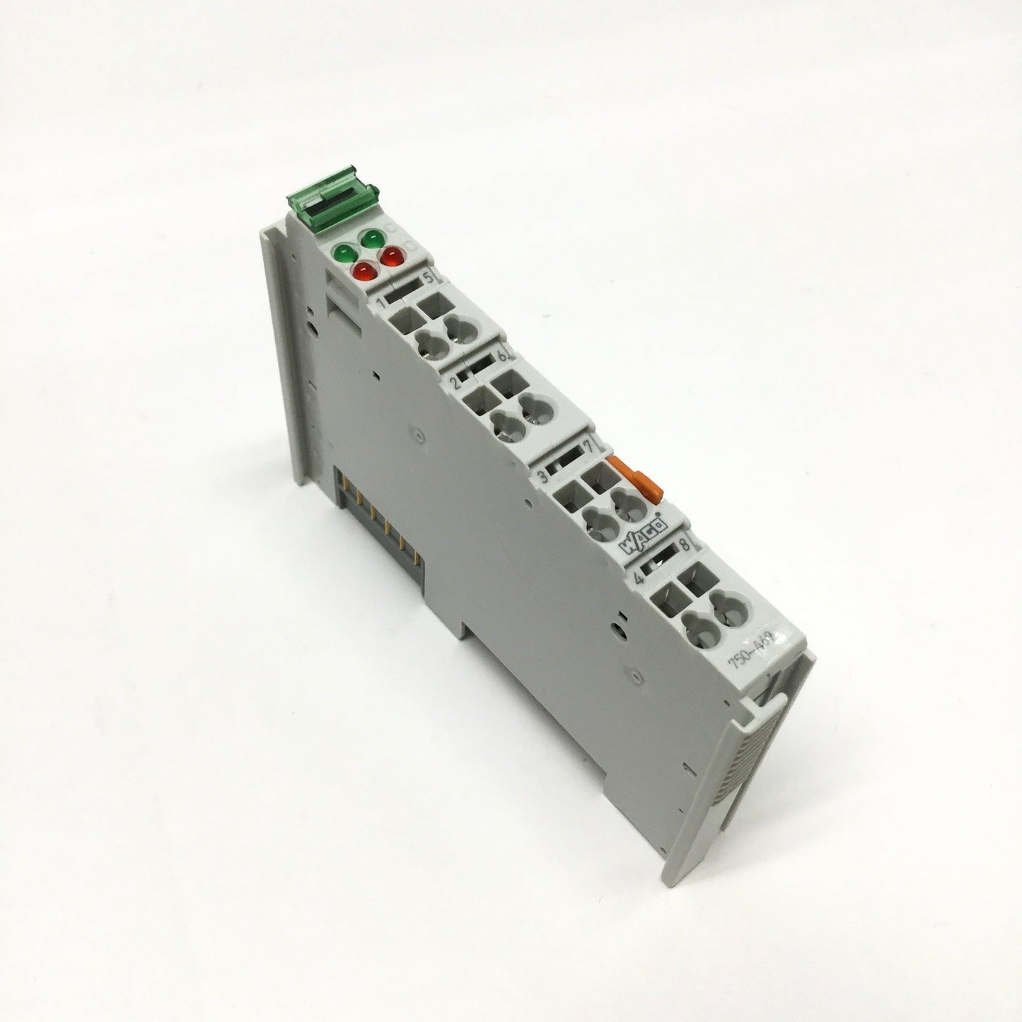 Used Wago 750-469 Thermocouple Analog Input Module K-Type Diagnostic 2-Channel, 24VDC