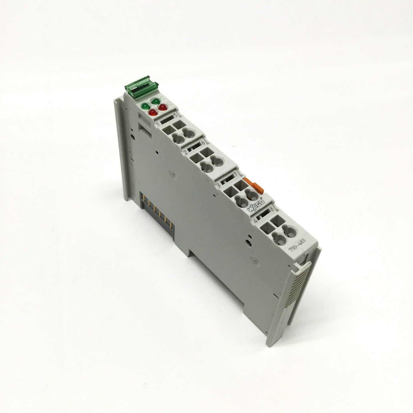 Used Wago 750-483 Analog Voltage Differential Input Module 0-30VDC, 2-Channel, 14-bit