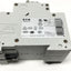 Used Eaton FAZ-C4/1N Circuit Breaker 1-Pole +Neutral, 4A 240VAC w/Aux Contact 1NO-1NC
