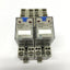 Used Lot of 2 Omron MY2IN-D2 Plug-In Relay DPDT 24VDC Coil, 250VAC 10A w/Socket Base