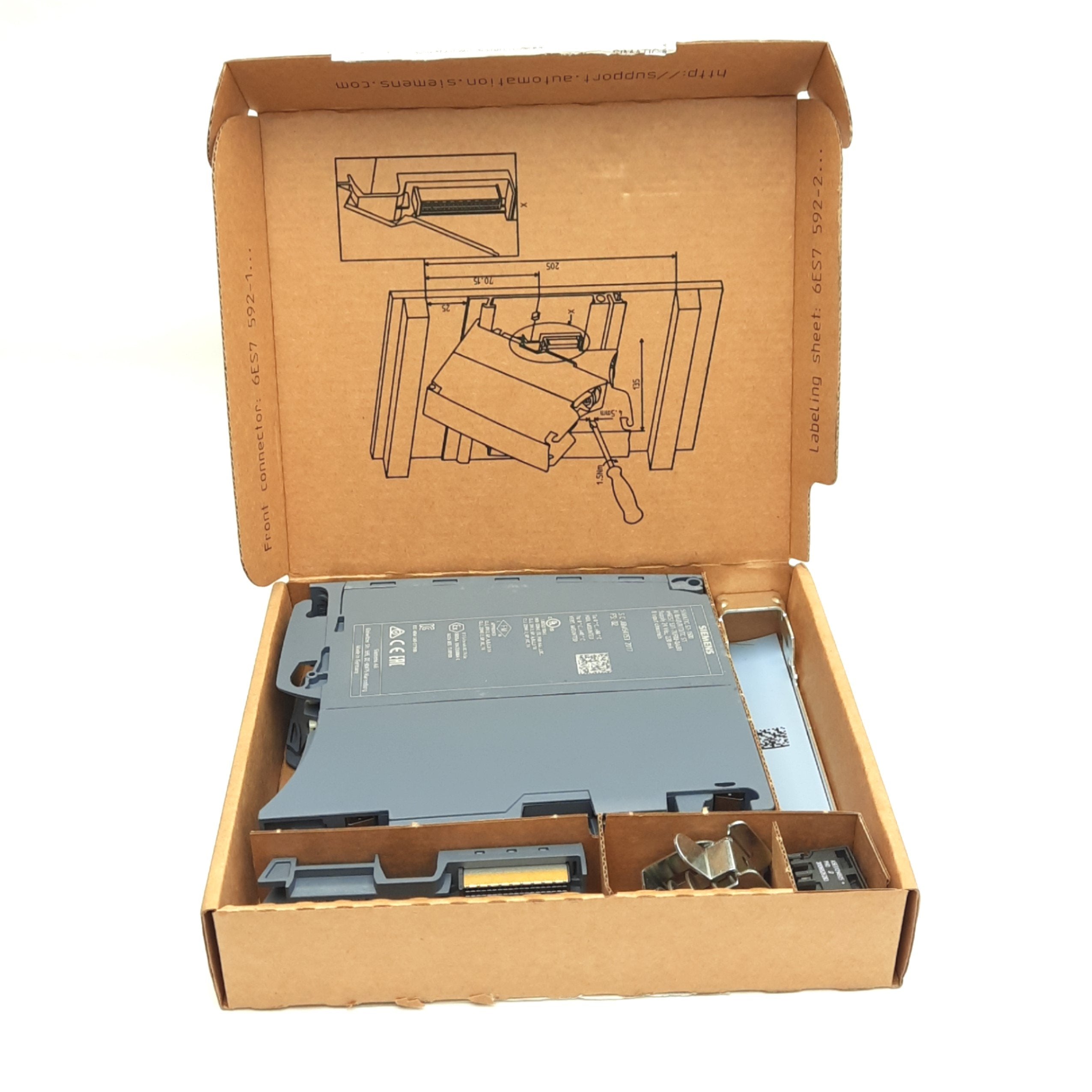 Siemens 6ES7 531-7KF00-0AB0 Analog Input Module, 24VDC 240mA, 8