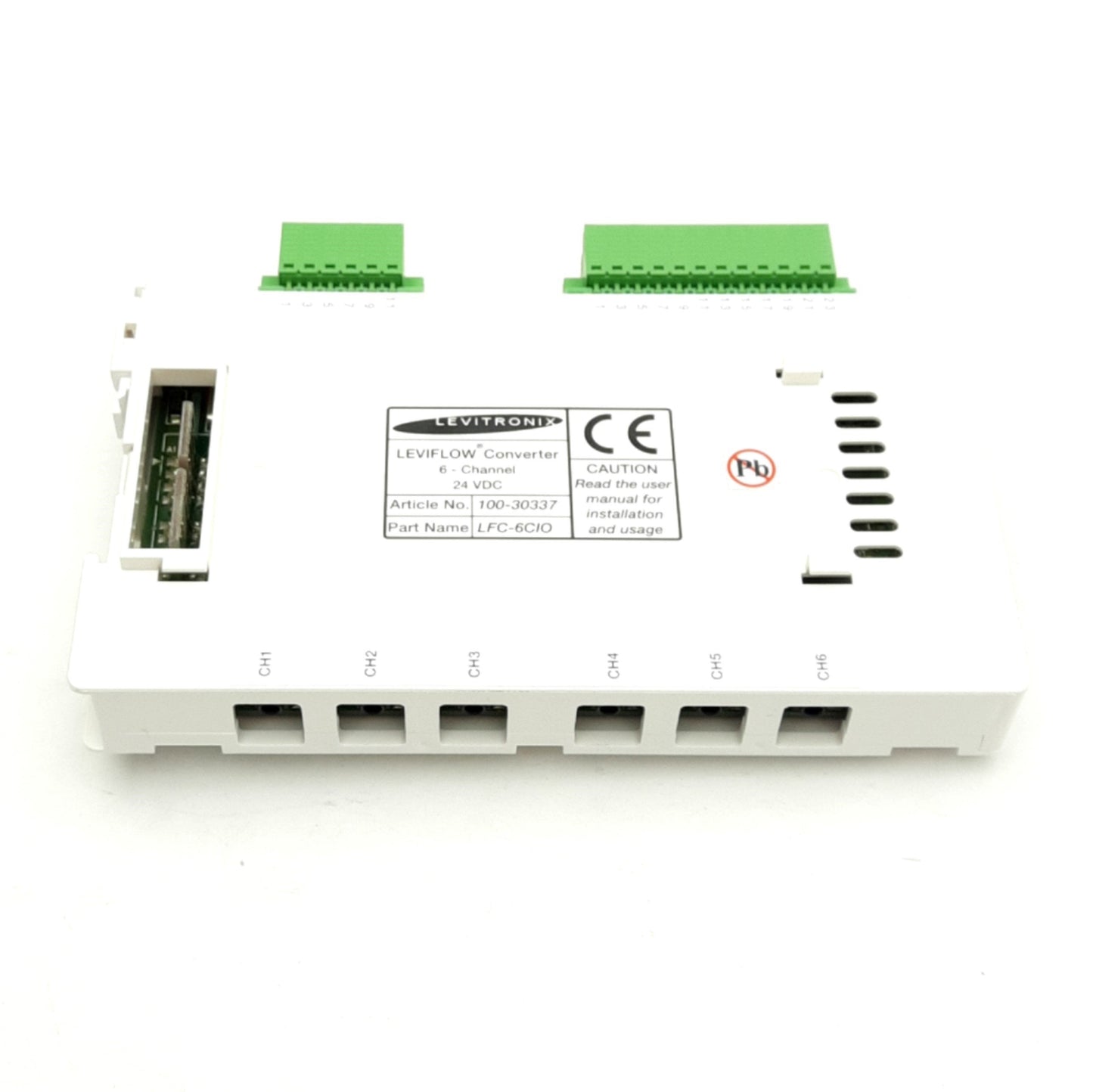 New – Open box Levitronix LFC-6CIO Leviflow Converter Flow Meter 6-Channel 24VDC 270mA DIN
