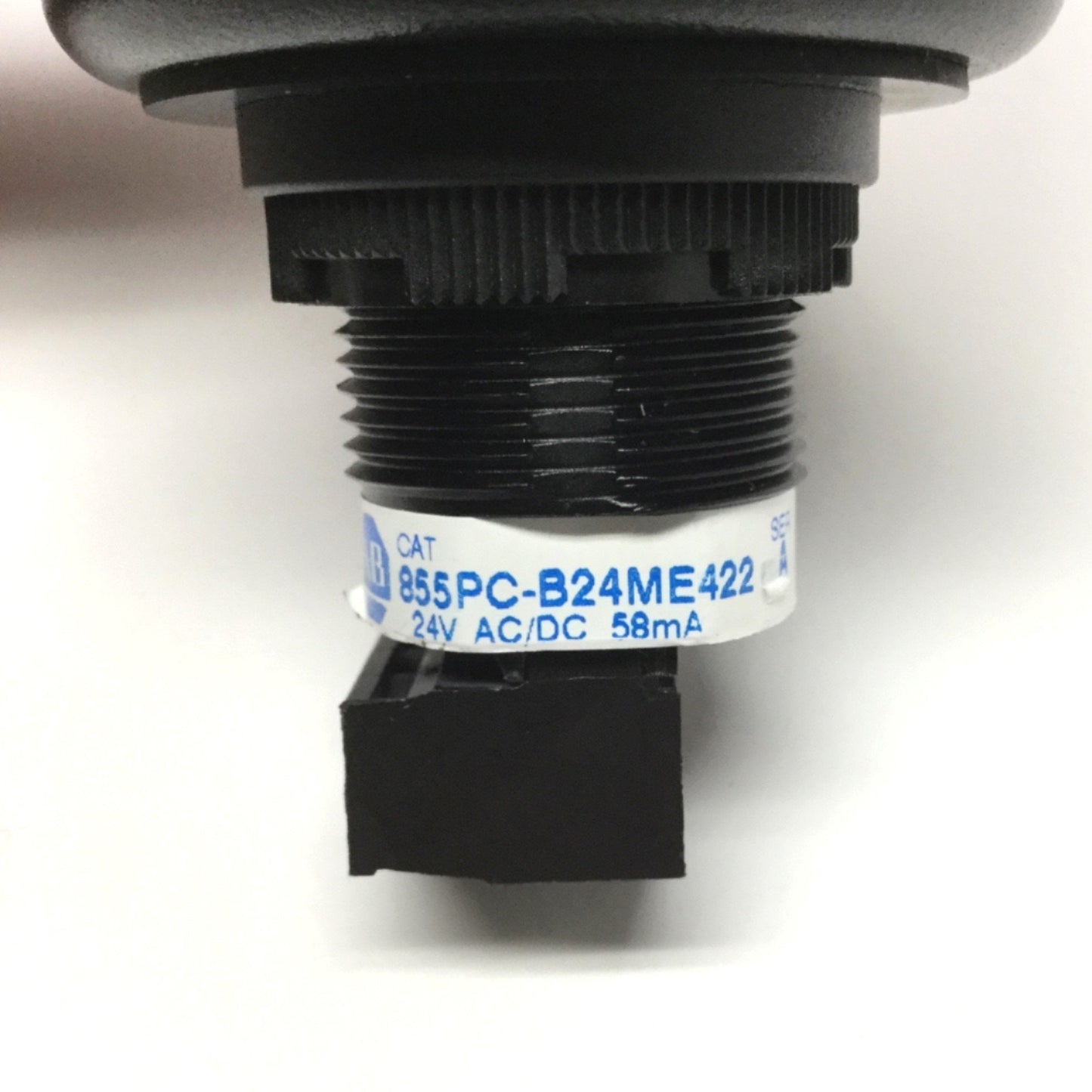 Used Allen Bradley 855PC-B24ME422 Panel Sounder Alarm w/Red LED 24V, Steady/Pulsing