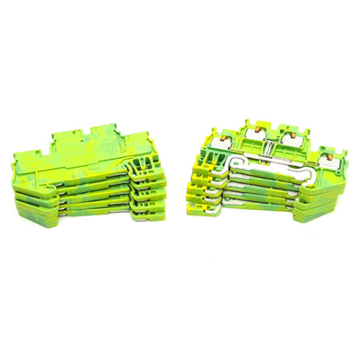 New – Open box Lot of 10 Phoenix Contact PTTP 1,5/S-PE Double-Level Terminal Block, 500V 16A