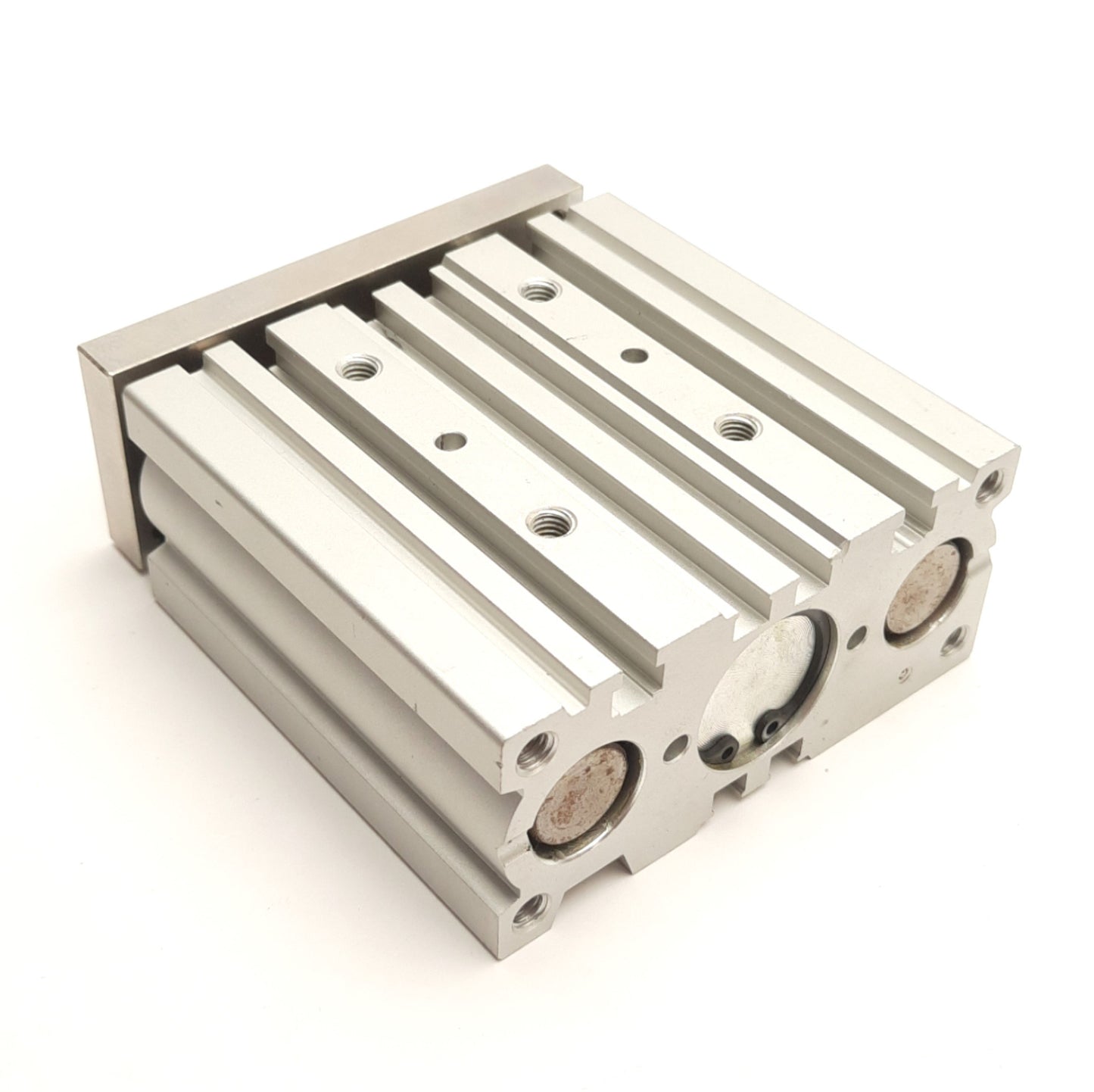 Used SMC MGPM25N-50 Pneumatic Cylinder 25mm Bore, 50mm Stroke, 1/8" NPT, 1.0MPa Max