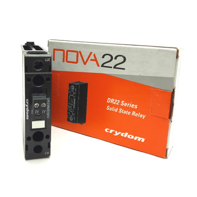 New Crydom DR2260D30V Solid State Relay, 4-32VDC Input, 48-600VAC Output, 30A