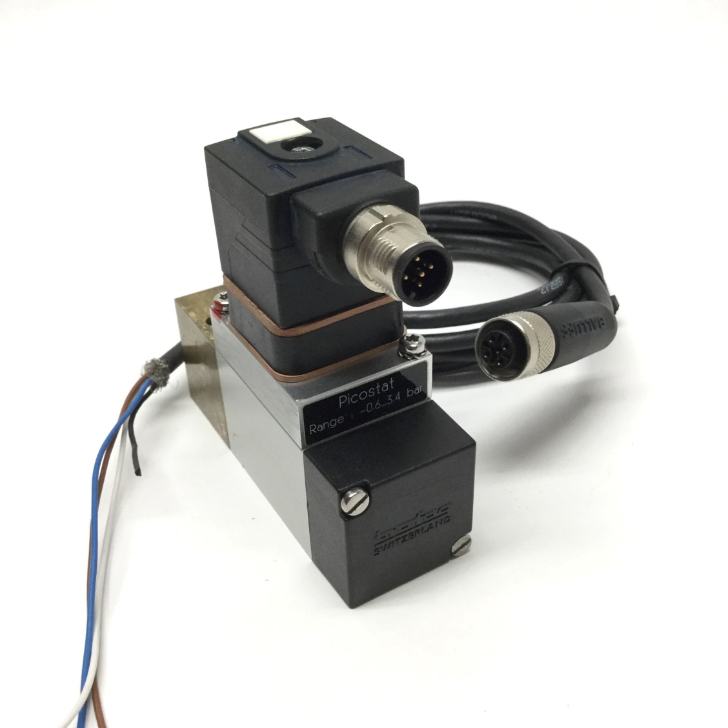 Used Trafag 9B0.2074 Picostat Mechanical Pressure Switch -0.6 to 3.4bar, 250VAC 10A