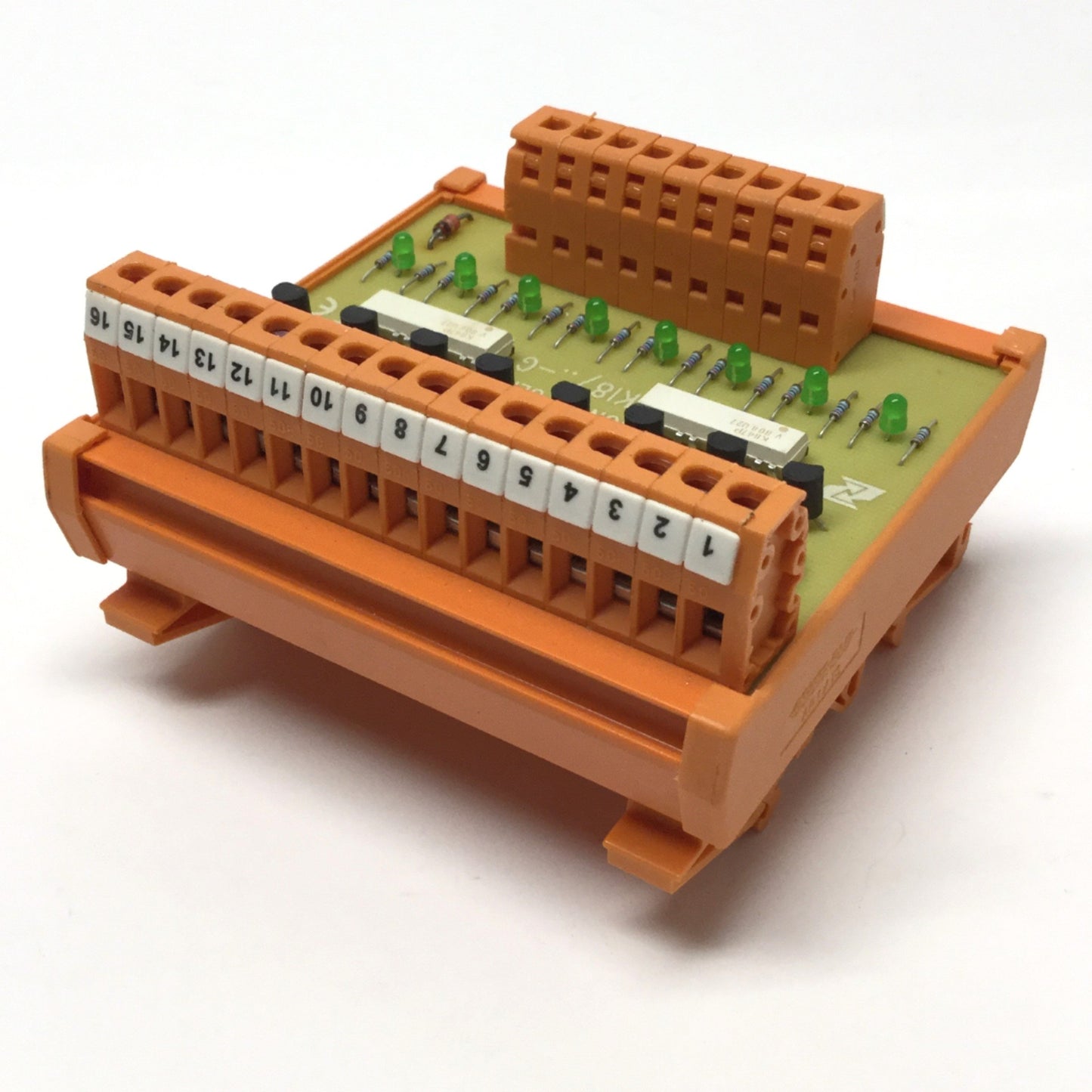 Used Conta Clip OKI 8/24-G 5957.3 Opto-Coupler Module 8-Channel, 24VDC In, 5-48V Out