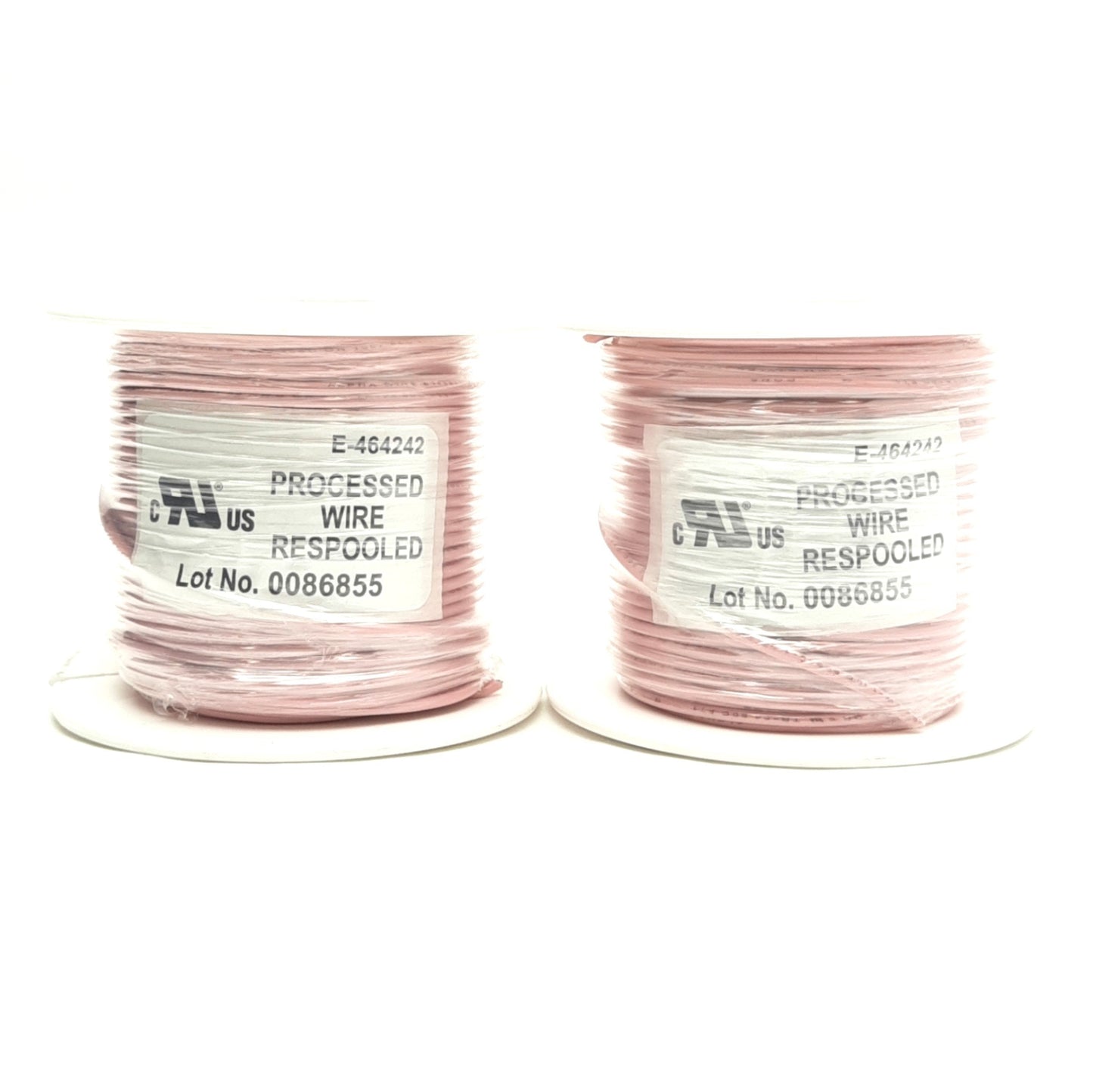 New Lot of 2 Alpha Wire 3053 Pink Hook-Up Wire 100' 1/C 20AWG (10/30) 300V