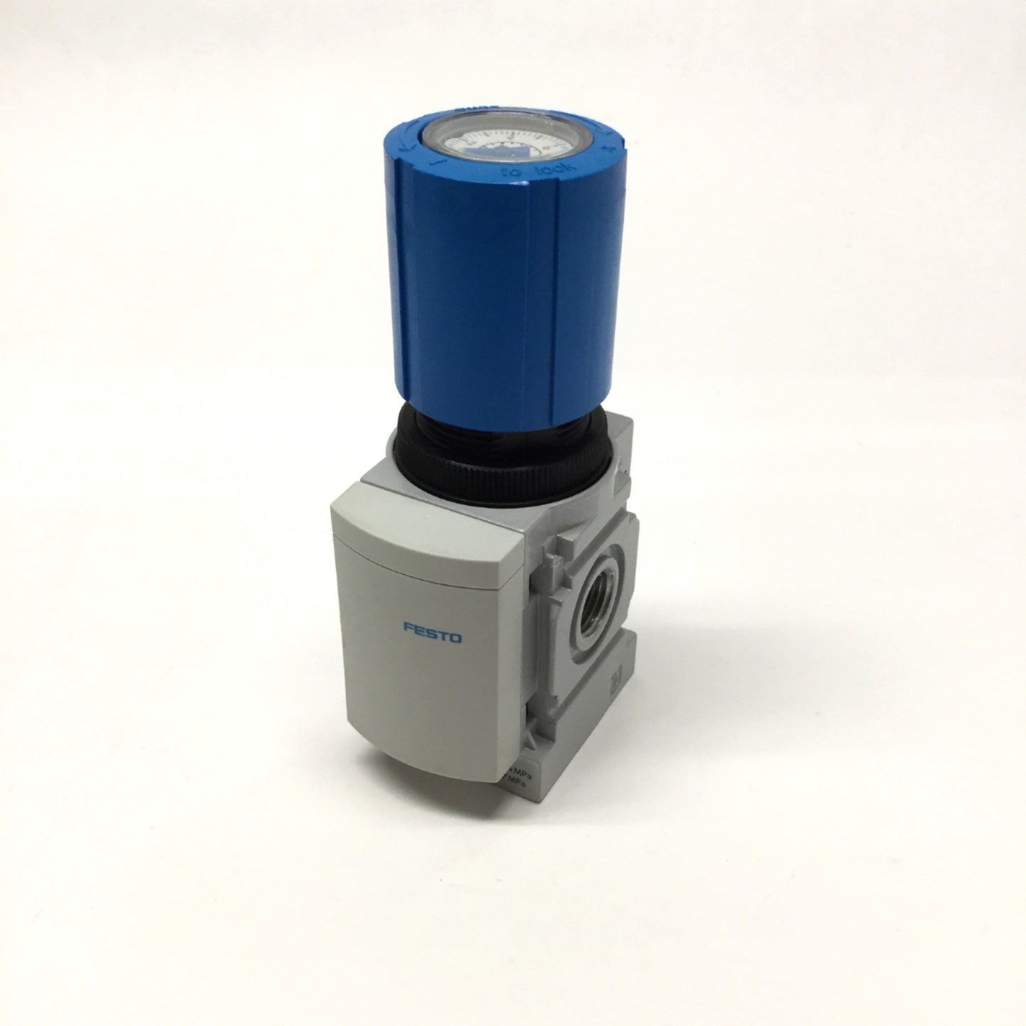 Used Festo MS4-LR-1/8-D6-VS-DM1 Pressure Regulator, 0.3-7 bar Setting Range, G1/8