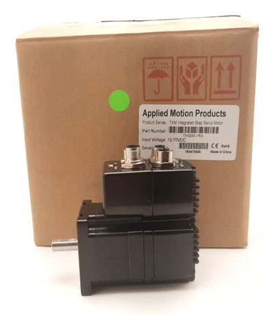 New Applied Motion Products TXM24S-1RG Integrated StepSERVO Motor NEMA 24 12-70VDC