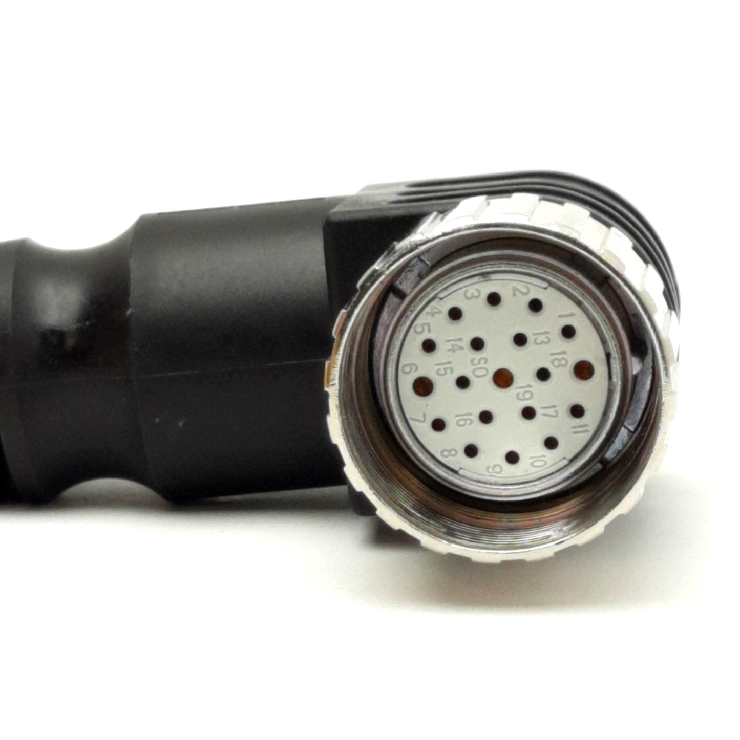 New Turck CSM CKWM 19-19-5/S101 Cordset M23 19Pin Straight Male - Right Angle Female