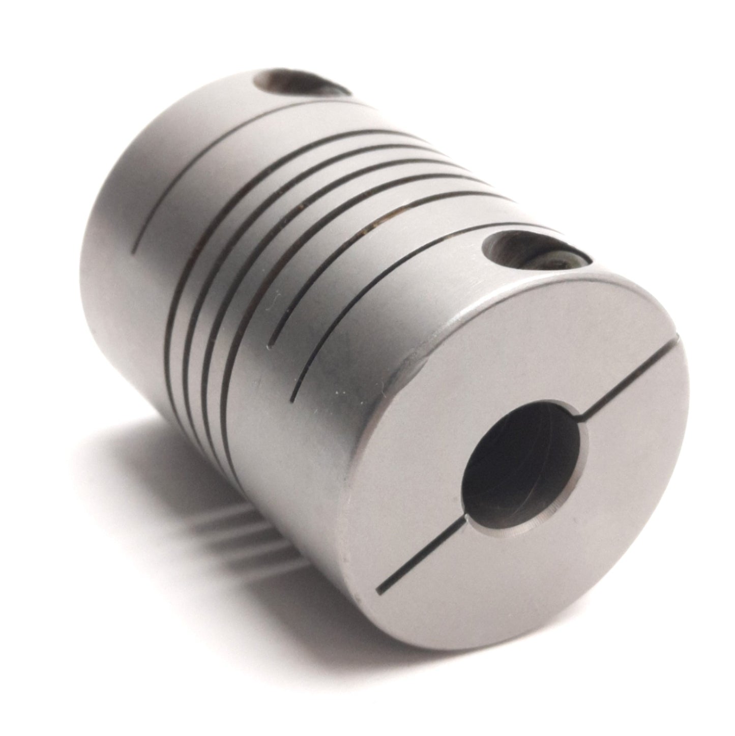 Used Helical HCR112-12-8 Flexible Coupling, 3/8" x 1/4" Bores, 1.5" length, 1.125" OD