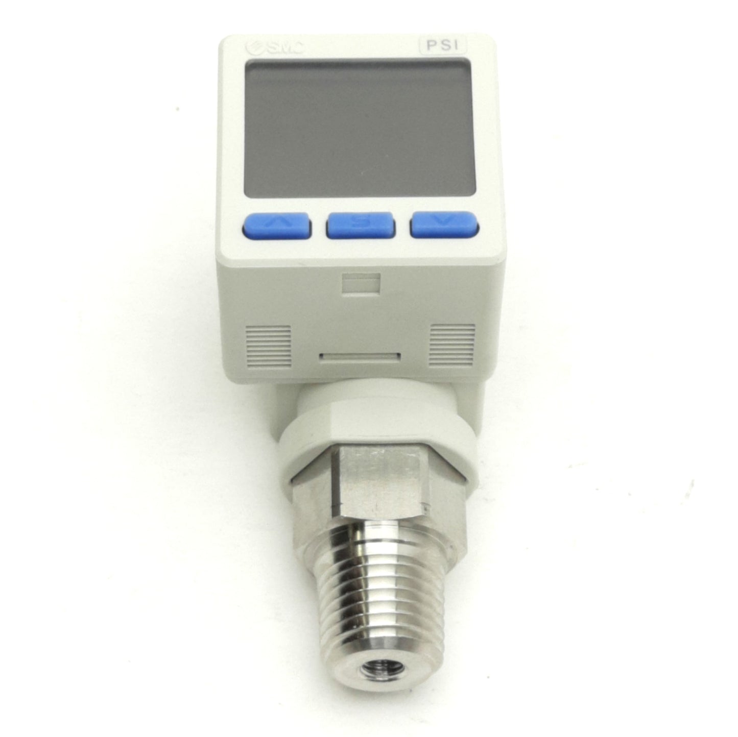 New SMC ZSE20CF-T-P-N02L-W Pressure Switch, -100 to 100kPa, 2 PNP, 12-24VDC 35mA