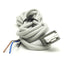 New Lot of 5 SMC ZS-38-3G Lead Wire/Connector, For: ZSE30 Vacuum Switch, 3-Cores, 2m