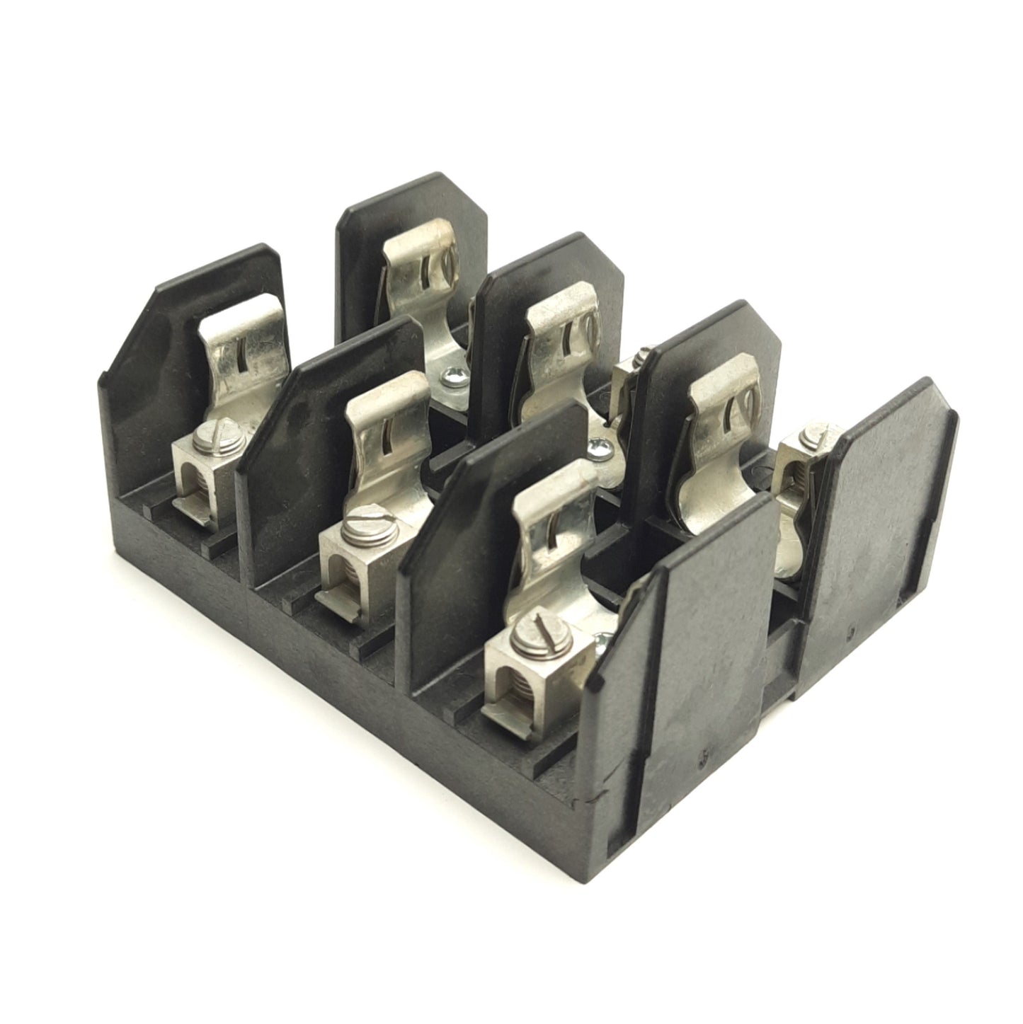 Used Marathon R6J60A3B Open Type Fuse Holder, 3-Poles, 60A 600V, Class J Fuses