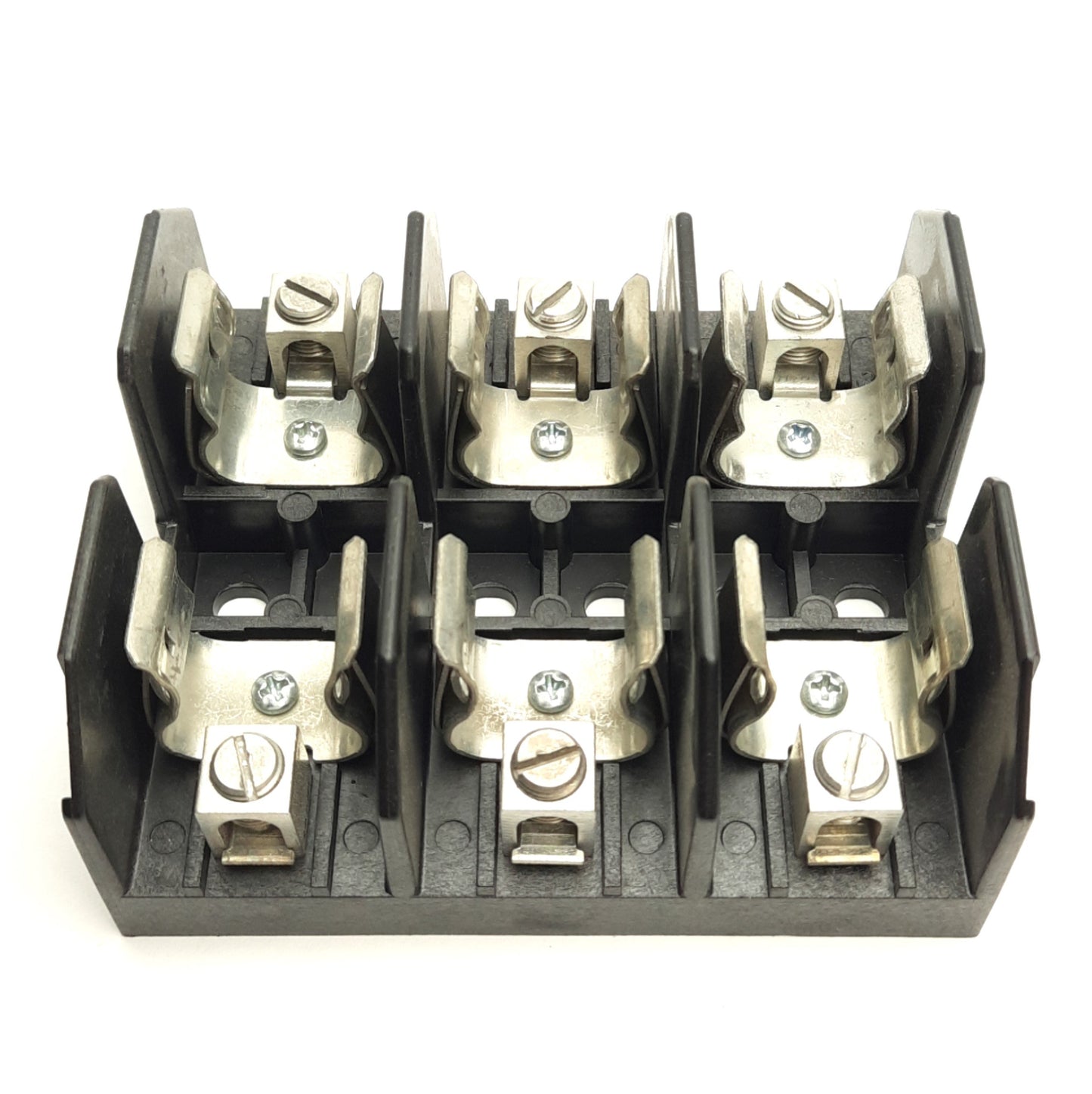 Used Marathon R6J60A3B Open Type Fuse Holder, 3-Poles, 60A 600V, Class J Fuses