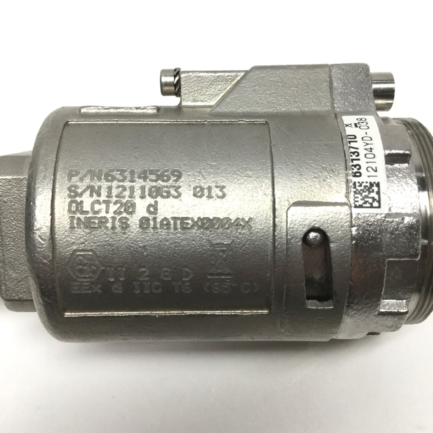 Used Oldham OLCT 20d Oxygen Gas Detector Transmitter 0-30% Volume, 15-30VDC, 4-20mA