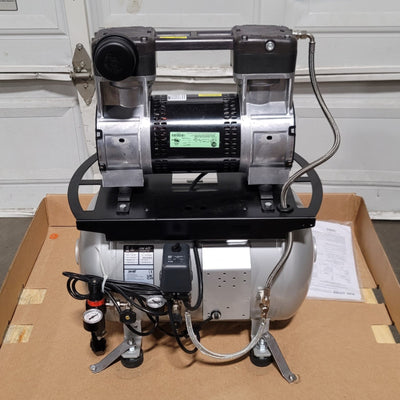 New JUN-AIR 1203310 120R-40B Rocking Piston Compressor 2HP 5.5CFM 120psi Max 230VAC