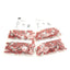 New Lot of 4 Bags of 100 3M 94727 Ring Tongue Terminal, 22-18 AWG, Size 8 Stud