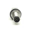 New – Open box Turck U2-12393 Picofast Female to Male Feed-Thru Receptacle, M8 6-Pin 125V 2A