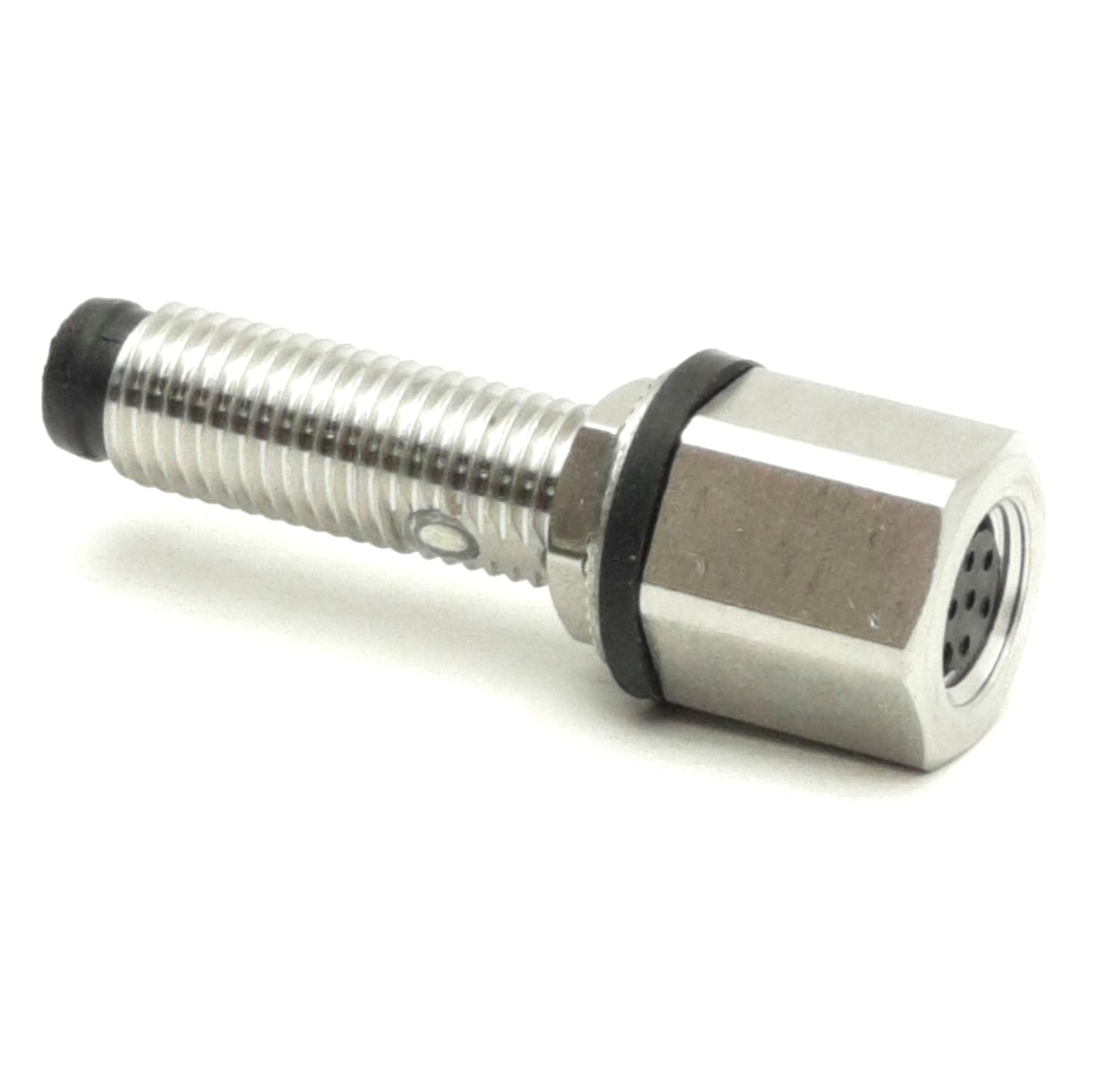 New – Open box Turck U2-12393 Picofast Female to Male Feed-Thru Receptacle, M8 6-Pin 125V 2A