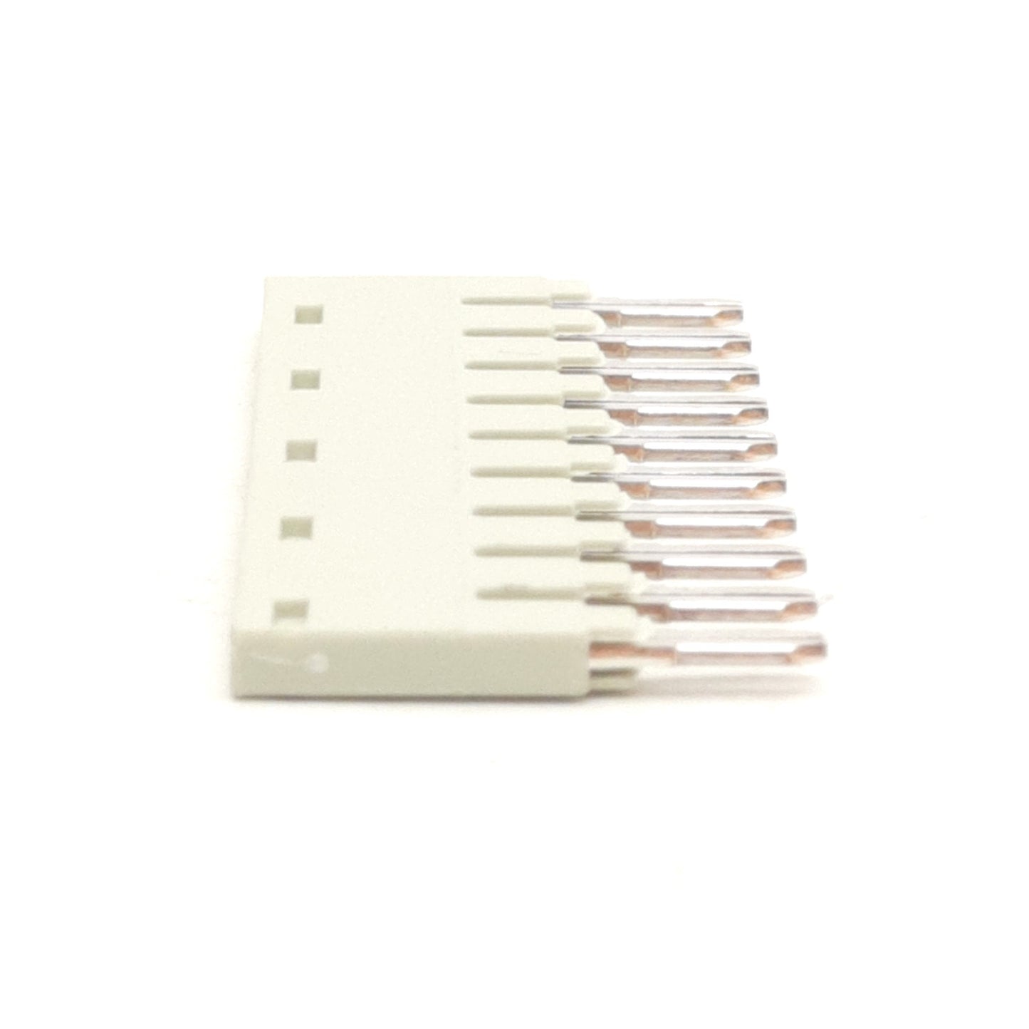 New – Open box Lot of 15 Wago 859-410 Push-In Type 10-Way Insulated Jumper Bar, Light-Gray, 18A