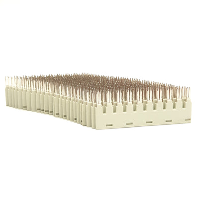 New – Open box Lot of 15 Wago 859-410 Push-In Type 10-Way Insulated Jumper Bar, Light-Gray, 18A