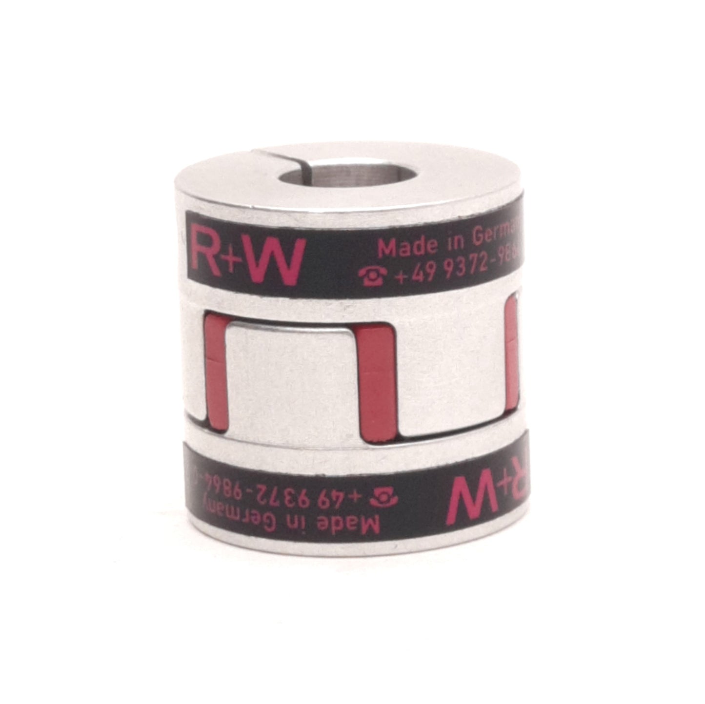 New – Open box R+W EKL-5A/10/10 Flexible Shaft Coupling, OD Ø25mm, Bore Ø10mm, Length 25mm