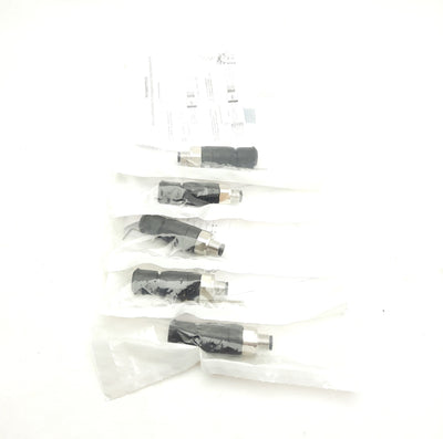 New Lot of 5 Beckhoff ZS2000-2210 Plug Field Assembly 3-Pin M8 Male, 60V 4A