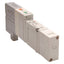 Used SMC SV1300-5FU Solenoid Valve, 3-Position 5-Port, 0.2-0.7MPa, 24VDC Coil