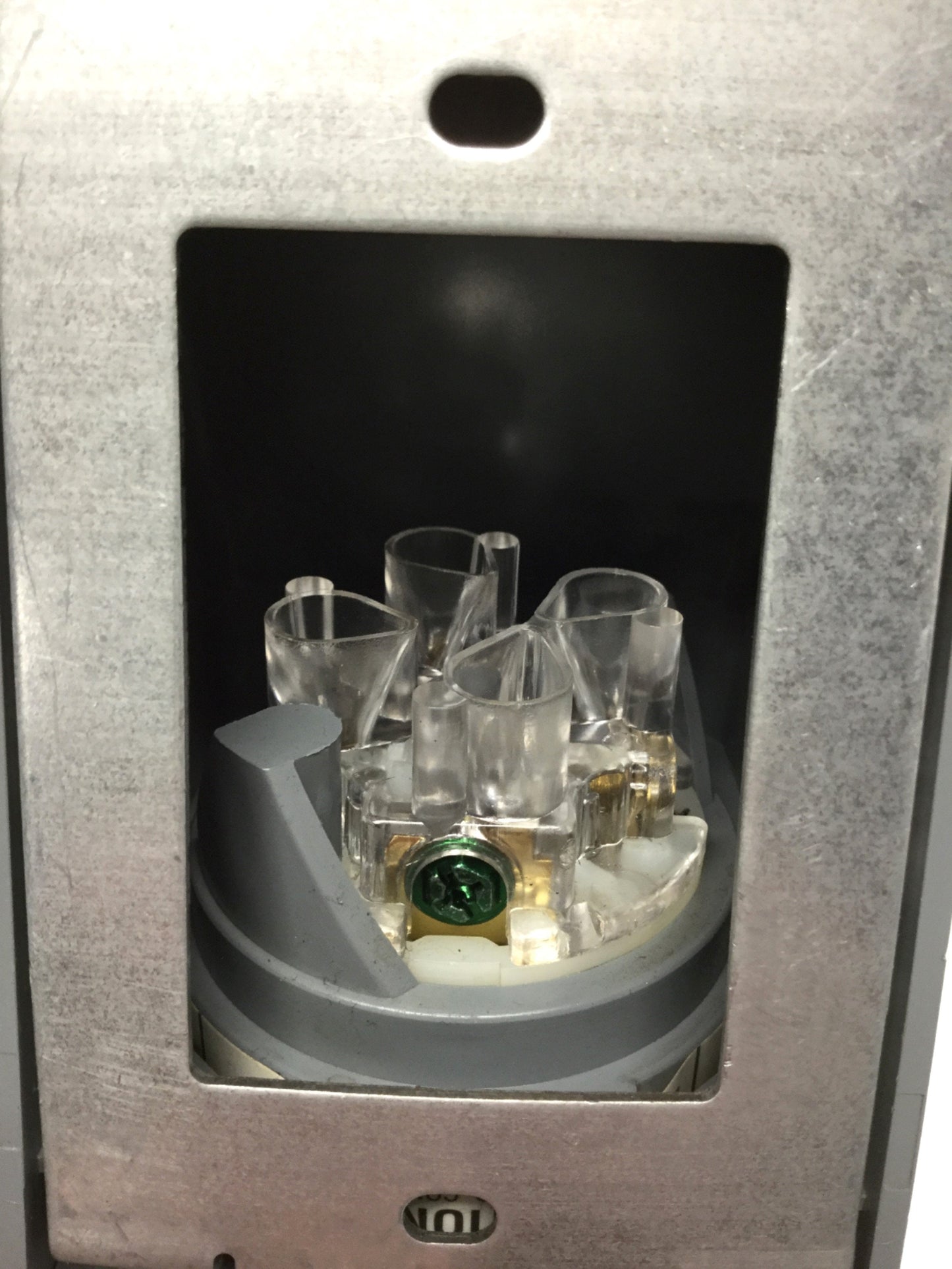 Used Hubbell HBL2730AR Twist-Lock Safety-Shroud Receptacle 30A 480VAC 3PH, 3P 4W