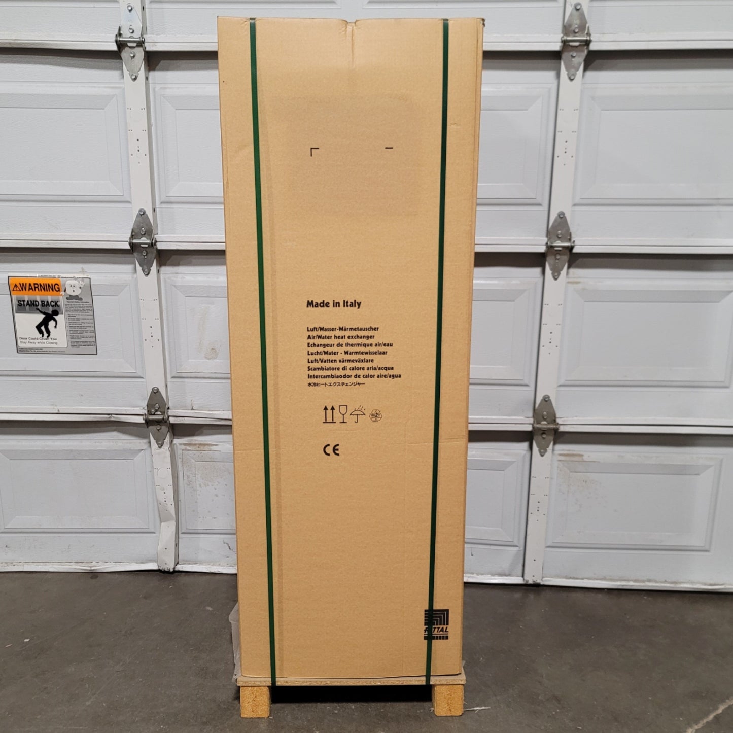 New Rittal 3375.910 Wall Mounted Air/Water Heat Exchanger 4560W 1660m³/h 230VAC 1-Ph