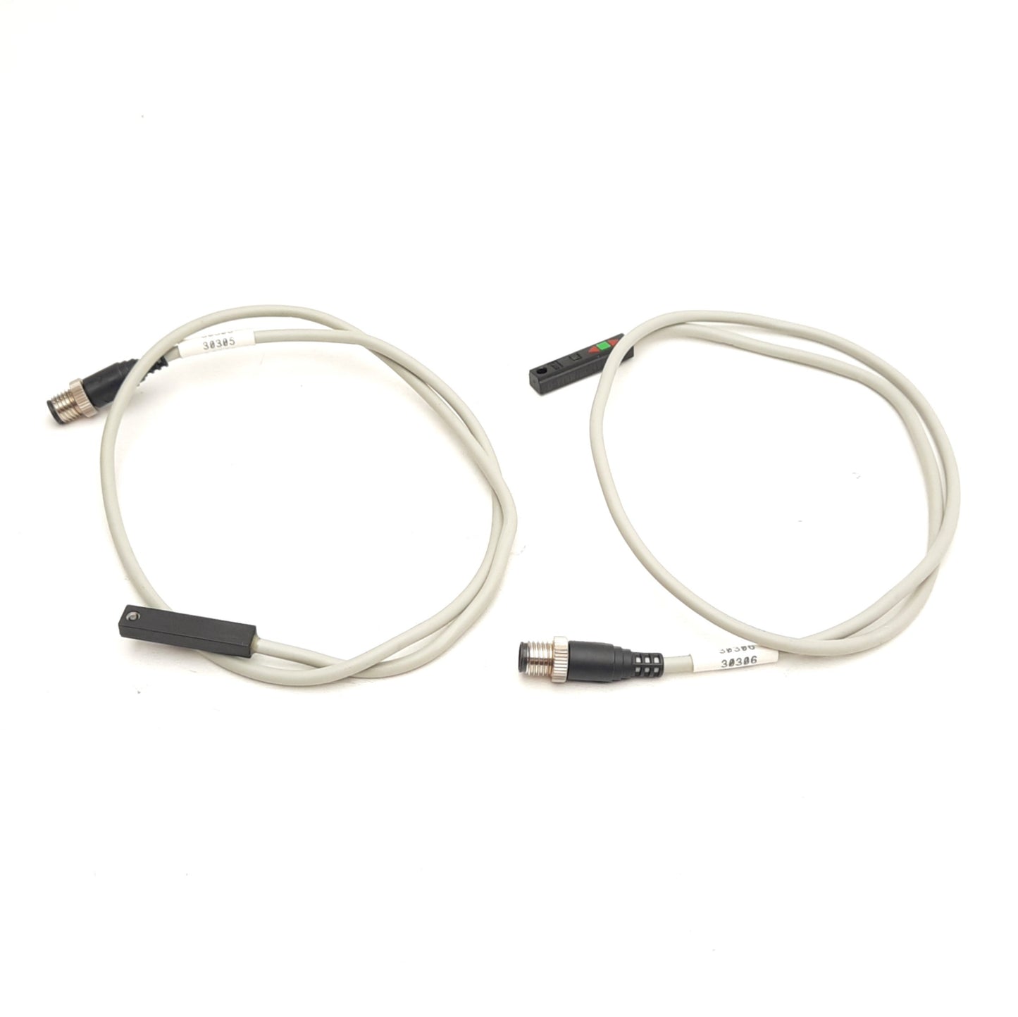 Used Lot of 2 SMC D-Y7NW Auto Switch, 2-Color Indicator, NPN, M8 3-Pin, 24VDC 40mA