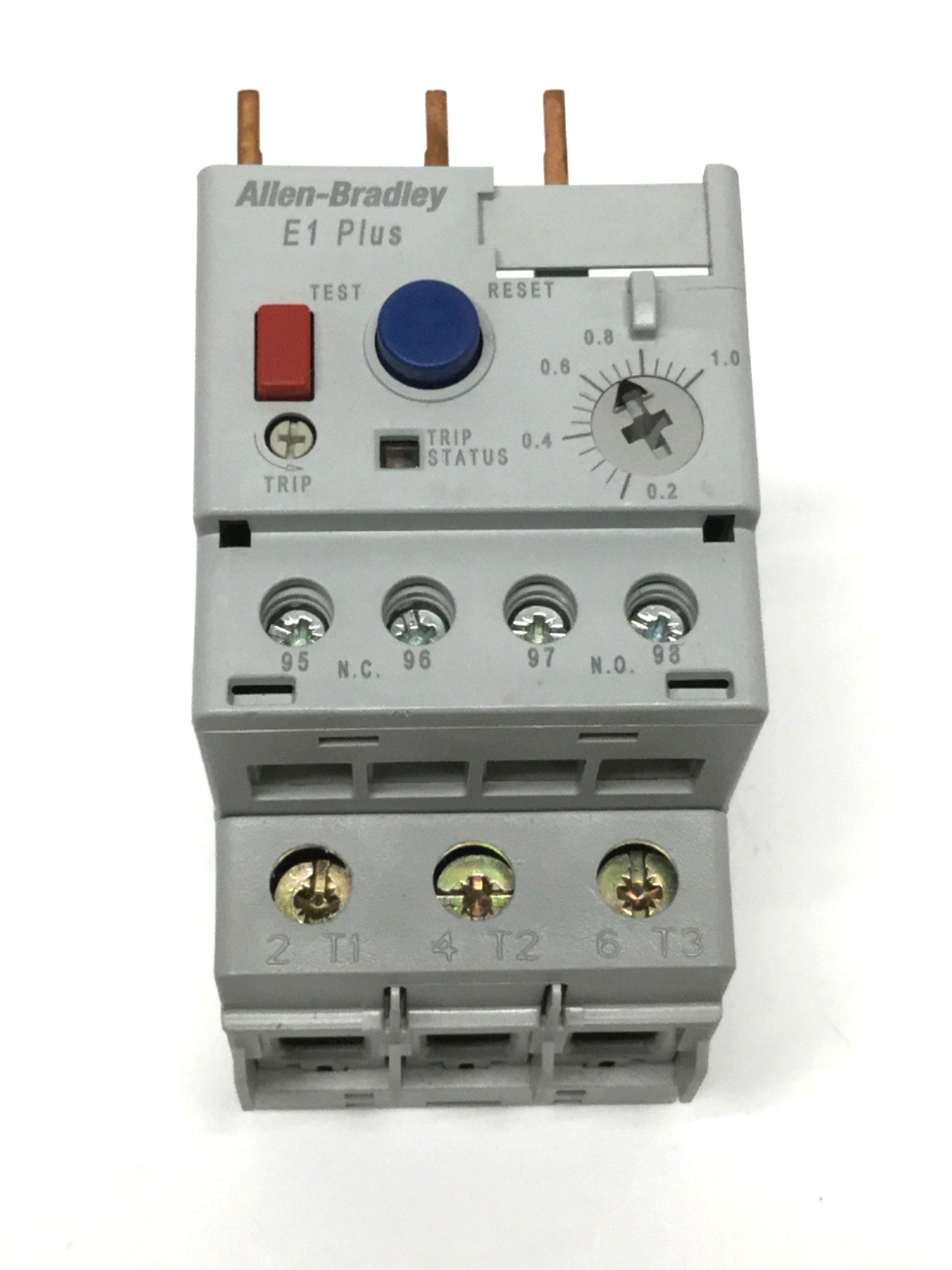 Used Allen Bradley 193-ED1BB Solid State Overload Relay 0.2-1A 3-Phase 600VAC Max