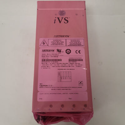 New ARTESYN iVS1-5W0-00 Power Supply Input: 120/240VAC, 20A Output: 48VDC 31.2A