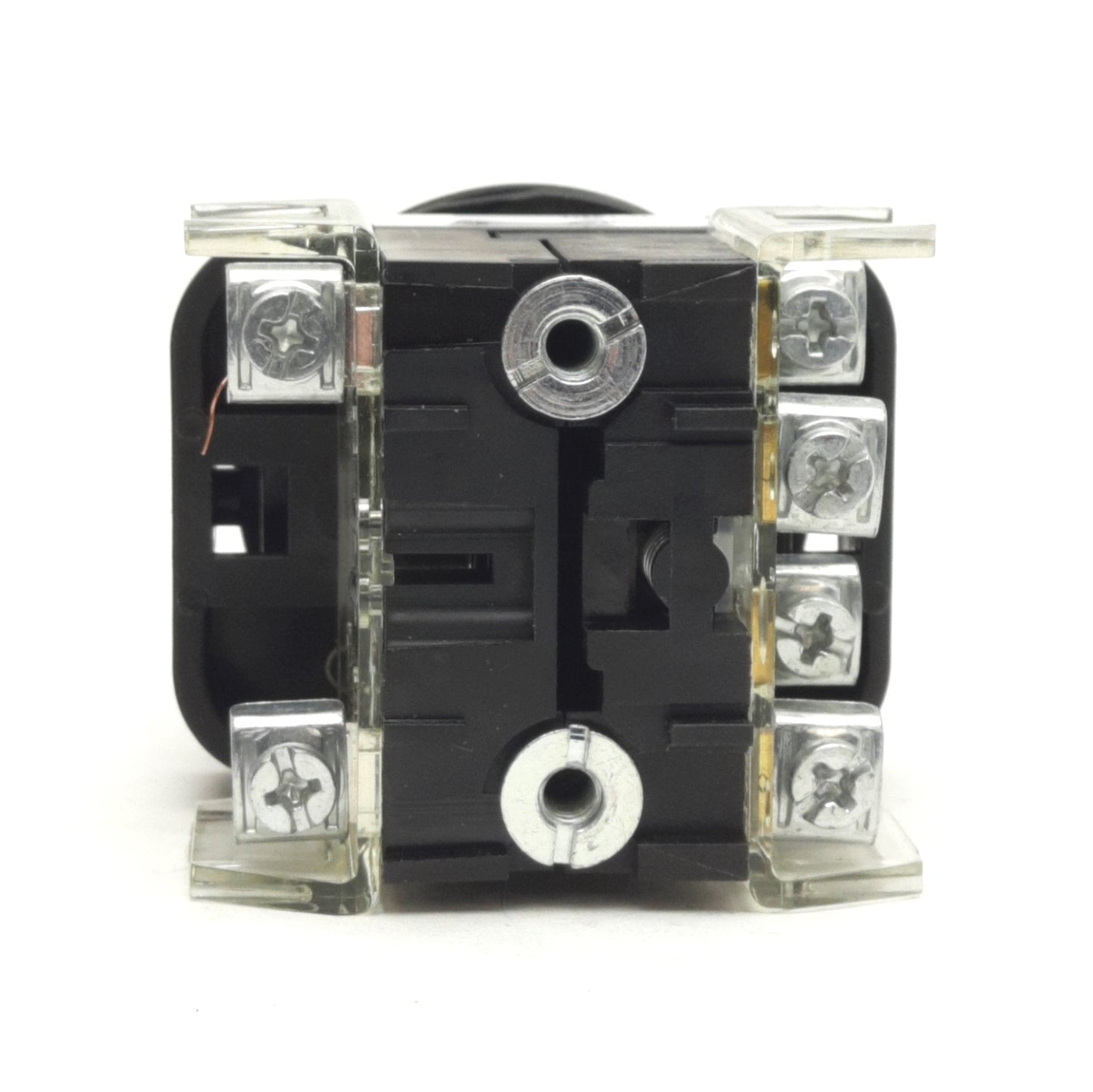 Used Allen Bradley 800T-QAH24A Illuminated Pushbutton, Amber, 1NO-1NC, 12-24V