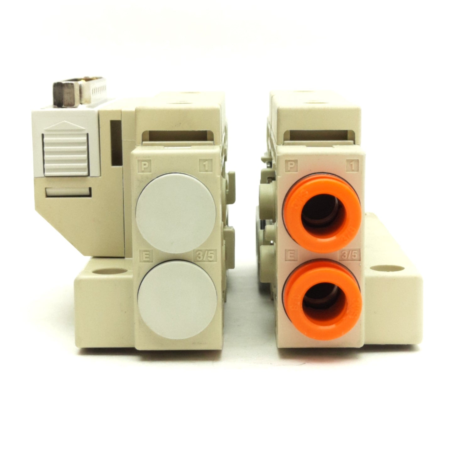 Used SMC SS5V2-16FD1-U-N11 SUP/EXH Block & End Block Assembly, D-Sub, 0.15-0.7MPa