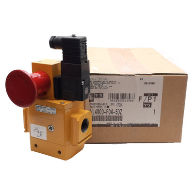 New SMC AVL4000-F04-5DZ Soft Start-Up Valve With Lock-Out 1/2"NPT, 24VDC, 0.2-1.0MPa