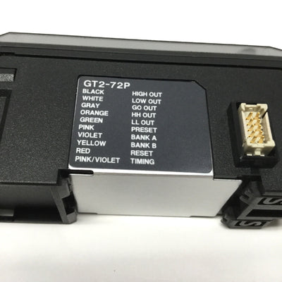 Keyence GT2-72P Contact Displacement Sensor Amplifier Unit, 10-30VDC, PNP Output