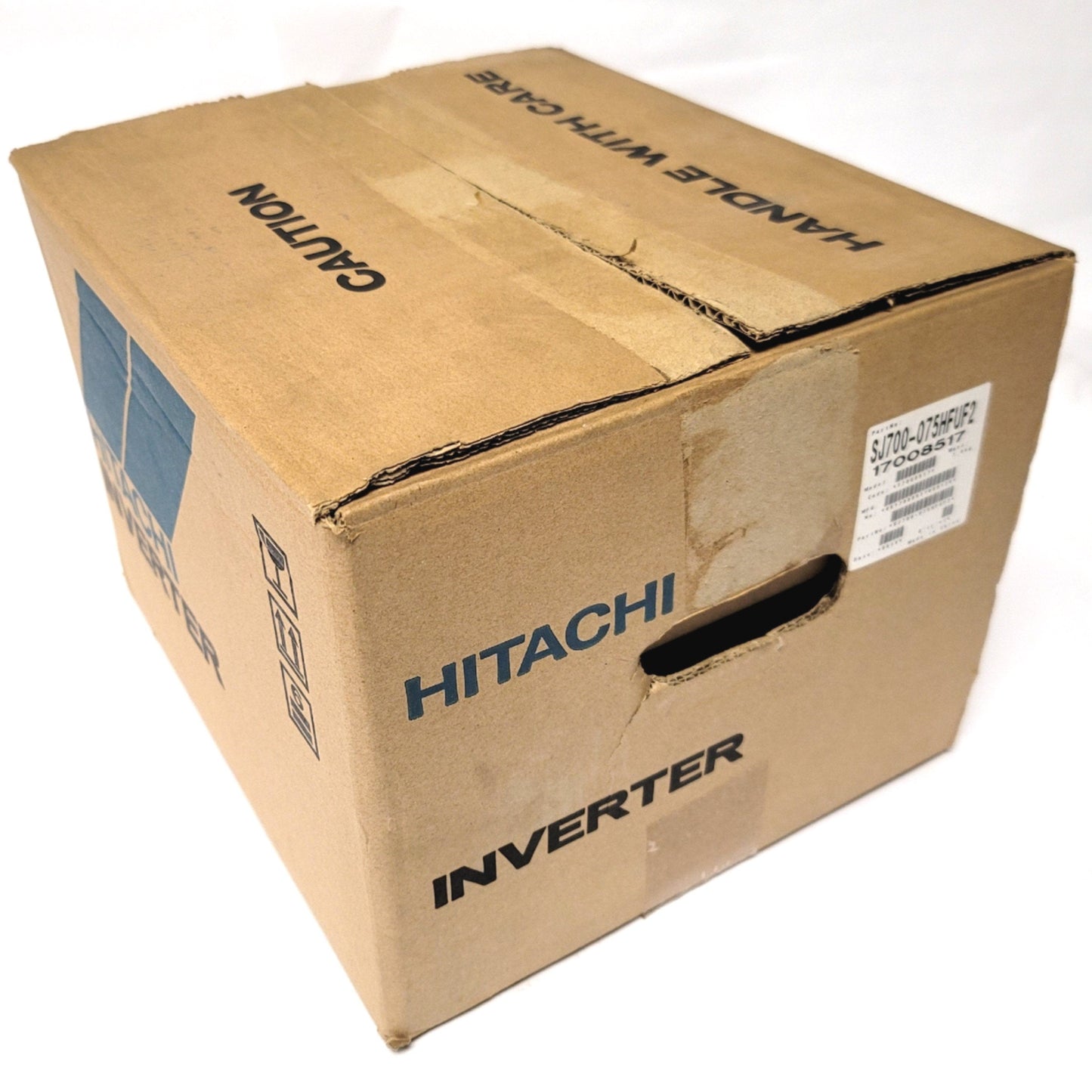 New Hitachi SJ700-075HFUF2 VFD Inverter Drive 10HP, 380-480VAC 3-Ph 16A, 0.1-400Hz